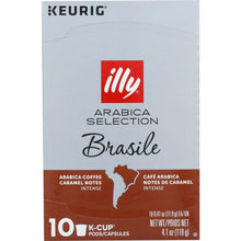 Load image into Gallery viewer, ILLYCAFFE: Arabica Selection K-Cup Pods Brasile, 4.1 oz