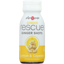 Load image into Gallery viewer, GINGER PEOPLE: Rescue Ginger Shots Lemon & Cayenne, 2 oz