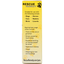 Load image into Gallery viewer, BACH: Flower Remedies Pet Rescue Remedy, 0.35 oz