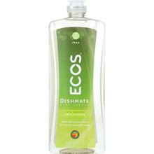Load image into Gallery viewer, EARTH FRIENDLY: Ecos Dishmate Dish Liquid Pear, 25 oz