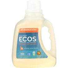 Load image into Gallery viewer, EARTH FRIENDLY: Ecos 2x Ultra Liquid Laundry Detergent Magnolia and Lily, 100 oz