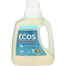 Load image into Gallery viewer, EARTH FRIENDLY: Ecos 2x Ultra Laundry Detergent Free and Clear, 100 oz