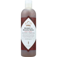Load image into Gallery viewer, NUBIAN HERITAGE: Body Wash Honey & Black Seed, 13 oz