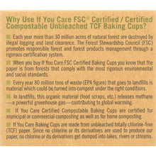 Load image into Gallery viewer, IF YOU CARE: Large Baking Cups, 60 Cups