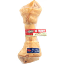 Load image into Gallery viewer, Castor & Pollux Rawhide Bone Dog Chew Chicken Flavor 8-9 Inches, 1 ea