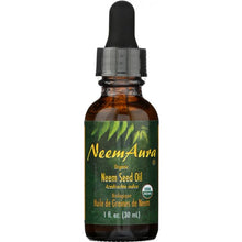 Load image into Gallery viewer, NEEM AURA: Naturals Organic Neem Seed Oil, 1 oz