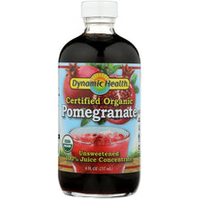 Load image into Gallery viewer, DYNAMIC HEALTH: Juice Concentrate Pomegranate, 8 fo