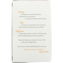 Load image into Gallery viewer, TAZO: Organic Chai Black Tea 20 Tea Bags, 1.9 oz