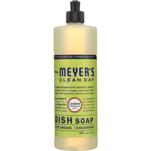 Load image into Gallery viewer, MRS MEYERS CLEAN DAY: Liquid Dish Soap Lemon Verbena Scent, 16 oz