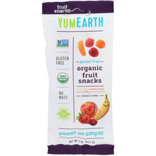 Load image into Gallery viewer, YUMMY EARTH: Organic Fruit Snack 4 Flavors, 2 oz