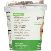 Load image into Gallery viewer, PURELY ELIZABETH: Apple Cinnamon Pecan Superfood Oats, 2 oz