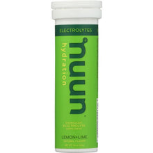 Load image into Gallery viewer, NUUN: Beverage Tube Lemon Lime, 10 tb