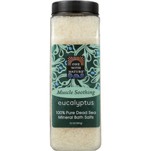 Load image into Gallery viewer, ONE WITH NATURE: Mineral Bath Salts Eucalyptus, 32 oz