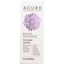 Load image into Gallery viewer, ACURE: Radically Rejuvenating Face Mask, 1.7 oz