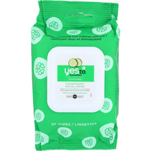 Load image into Gallery viewer, YES TO: Cucumbers Facial Towelettes Natural Glow, 30 pc