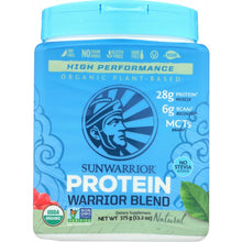 Load image into Gallery viewer, SUNWARRIOR: Warrior Blend Natural Plant Based Protein Powder, 375 gm