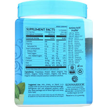 Load image into Gallery viewer, SUNWARRIOR: Warrior Blend Natural Plant Based Protein Powder, 375 gm