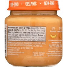 Load image into Gallery viewer, HAPPY BABY: Stage 2 Bananas and Sweet Potatoes, 4 oz