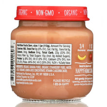 Load image into Gallery viewer, HAPPY BABY: Stage 2 Bananas and Strawberries, 4 oz