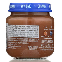 Load image into Gallery viewer, HAPPY BABY: Stage 2 Apples and Blueberries, 4 oz