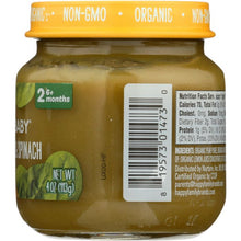 Load image into Gallery viewer, HAPPY BABY: Stage 2 Pears Mangos and Spinach, 4 oz