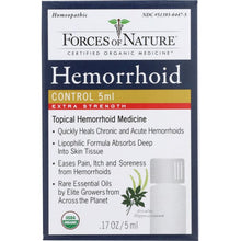 Load image into Gallery viewer, FORCES OF NATURE: Hemorrhoid Extra Strength, .17 oz