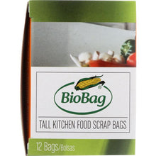 Load image into Gallery viewer, BIOBAG: Tall Kitchen 13 Gallon Food Scrap Bags, 12 pc