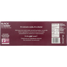 Load image into Gallery viewer, ZEVIA: Black Cherry Zero Calorie Soda 10 Pack, 120 fl oz