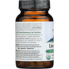 Load image into Gallery viewer, ORGANIC INDIA: Liver Kidney Detoxify and Rejuvenate, 90 Vegetarian Capsules