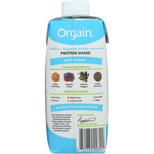 Load image into Gallery viewer, ORGAIN: Organic Vegan Nutritional Shake Sweet Vanilla Bean, 11 oz