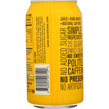 Load image into Gallery viewer, WAVE SODA: Mango Soda, 12 fl oz