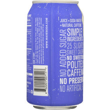 Load image into Gallery viewer, WAVE SODA: Blueberry Soda, 12 fl oz