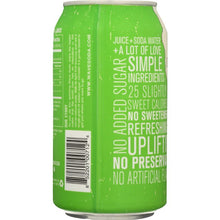 Load image into Gallery viewer, WAVE SODA: Caffeine Free Apple Soda, 12 fl oz