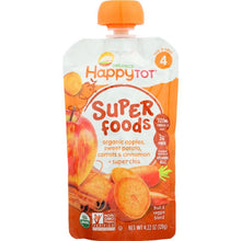 Load image into Gallery viewer, HAPPY TOT ORGANIC SUPERFOODS: Sweet Potato Apple Carrot & Cinnamon, 4.22 oz