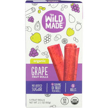 Load image into Gallery viewer, VEGGIE GOS: Fruit Roll Grape, 2.1 oz