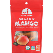Load image into Gallery viewer, MAVUNO HARVEST: Dried Fruit Organic Mango, 2 oz