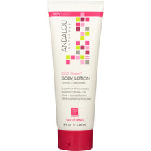 Load image into Gallery viewer, ANDALOU NATURALS: 1000 Roses Soothing Body Lotion, 8 oz