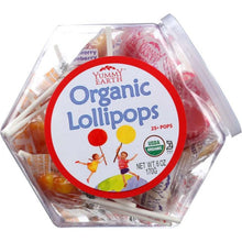 Load image into Gallery viewer, YUMMY EARTH: Organic Lollipops Personal Bin Fruit Flavors, 6 oz