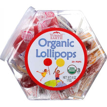 Load image into Gallery viewer, YUMMY EARTH: Organic Lollipops Personal Bin Fruit Flavors, 6 oz
