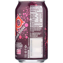 Load image into Gallery viewer, ZEVIA: All Natural Zero Calorie Soda Black Cherry 6-12 fl oz, 72 fl oz
