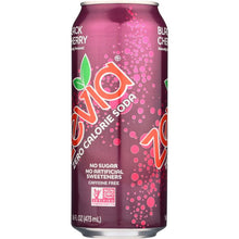 Load image into Gallery viewer, ZEVIA: Black Cherry Soda, 16 oz
