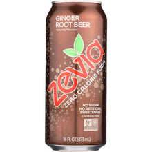 Load image into Gallery viewer, ZEVIA: Soda Ginger Root Beer, 16 fo