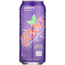 Load image into Gallery viewer, ZEVIA: Soda Grape, 16 fo