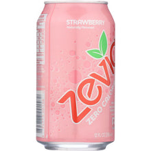 Load image into Gallery viewer, ZEVIA: Zero Calorie Soda Strawberry 6-12oz, 72 oz