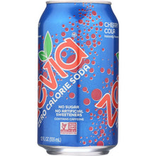 Load image into Gallery viewer, ZEVIA: Zero Calorie Soda Cherry Cola 6-12oz, 72 oz