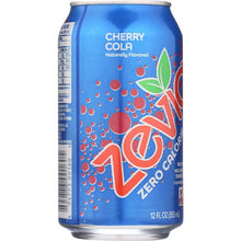 Load image into Gallery viewer, ZEVIA: Zero Calorie Soda Cherry Cola 6-12oz, 72 oz