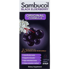 Load image into Gallery viewer, SAMBUCOL: Black Elderberry Original Formula, 7.8 oz