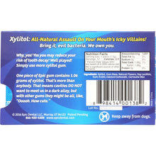 Load image into Gallery viewer, EPIC DENTAL: Peppermint Xylitol Gum, 12 Pc