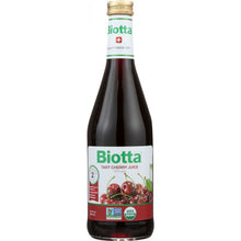 Load image into Gallery viewer, BIOTTA: Tart Cherry Juice, 16.9 oz
