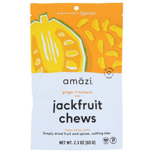 Load image into Gallery viewer, AMAZI: Ginger Turmeric Jackfruit Chews, 2.30 oz